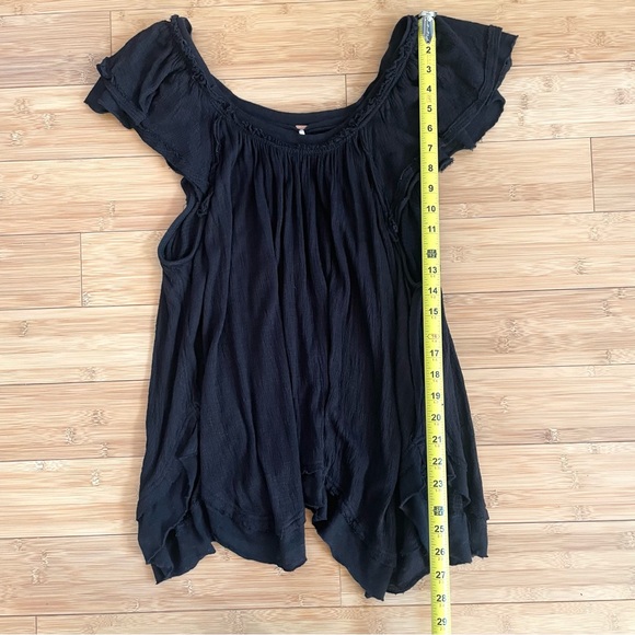 Free People Boho Flutter Sleeve Tunic Tank - Picture 8 of 9